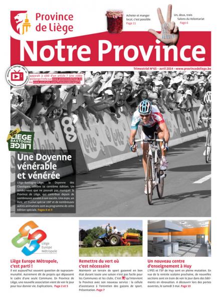Notre Province n°65 - Avril 2014