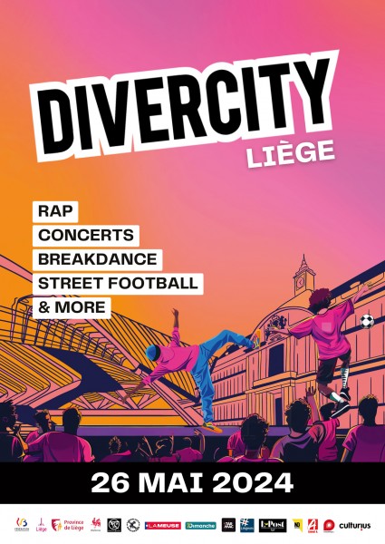 Divercity au Palais provincial de Liège ce dimanche 26 mai 2024