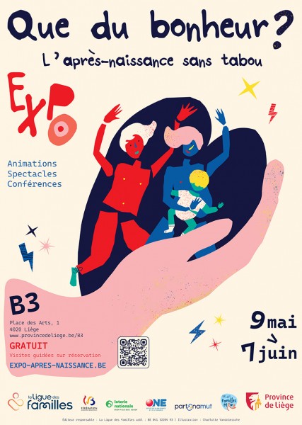 Que du bonheur ? L’après-naissance sans tabou : exposition, animations, spectacles, conférence