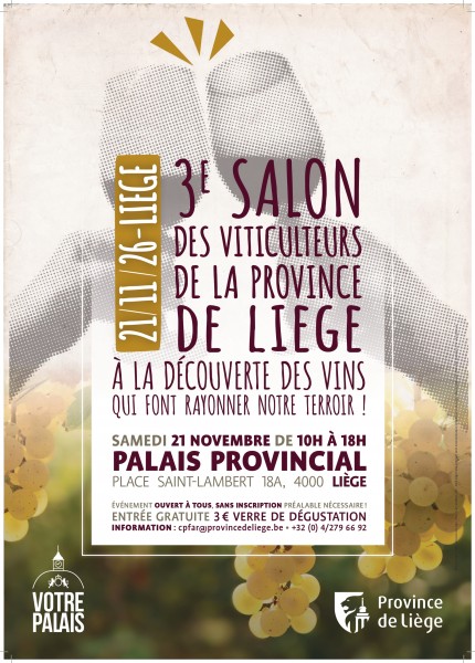 3e Salon des Viticulteurs de la Province de Liège