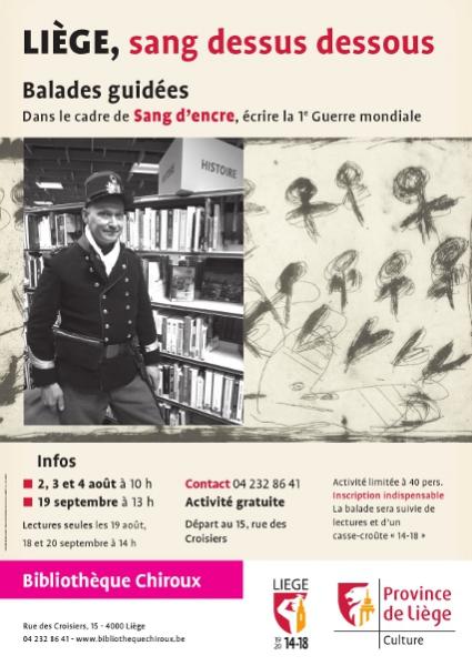 Bibliothèque Chiroux - Balades historiques à Liège 1914-1918